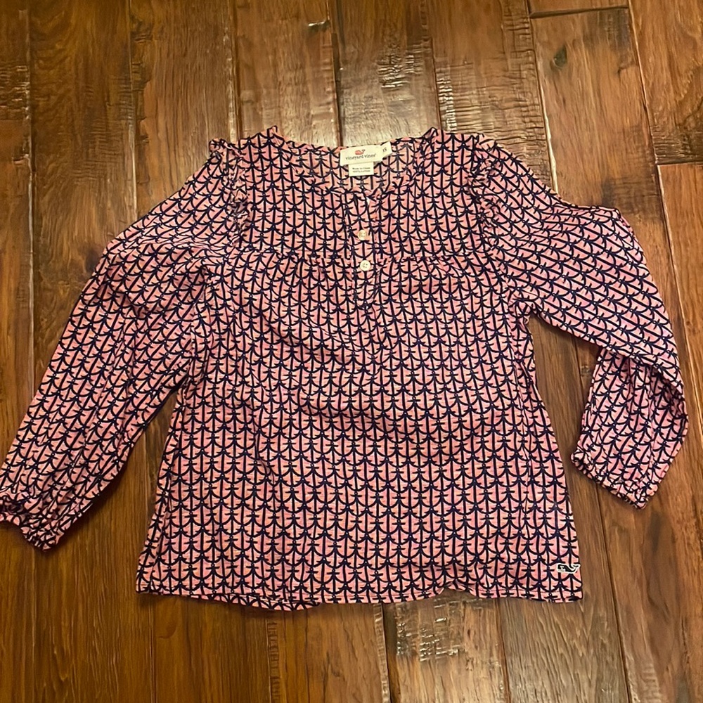 Vineyard Vines girls XS blouse
